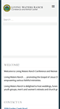 Mobile Screenshot of livingwatersranch.org